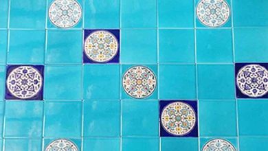 خرید کاشی لعابدار سنتی قدیمی + فروش عمده